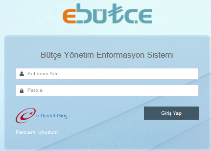 E-BÜTÇE